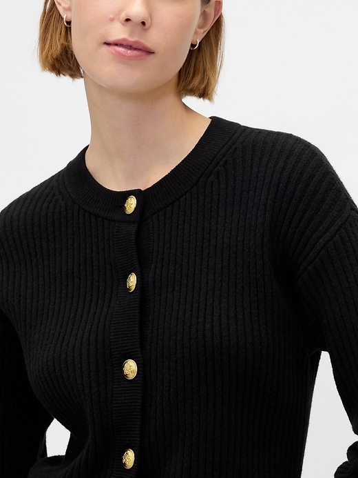 Image number 4 showing, CashSoft Rib Sweater Jumpsuit