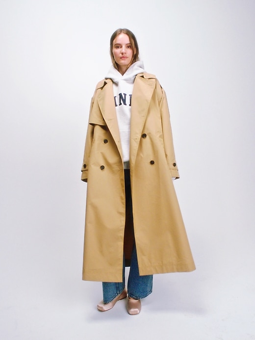 gap sandy liang トレンチコート Gap × Sandy Liang Bow-Back Trench Coat | Gap