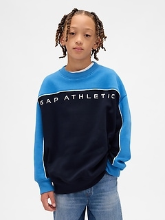 Kids VintageSoft Colorblock Logo Sweatshirt