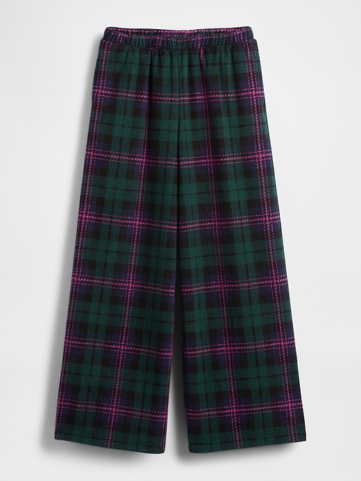 Image number 1 showing, Kids Cozy Plaid Baggy Pants