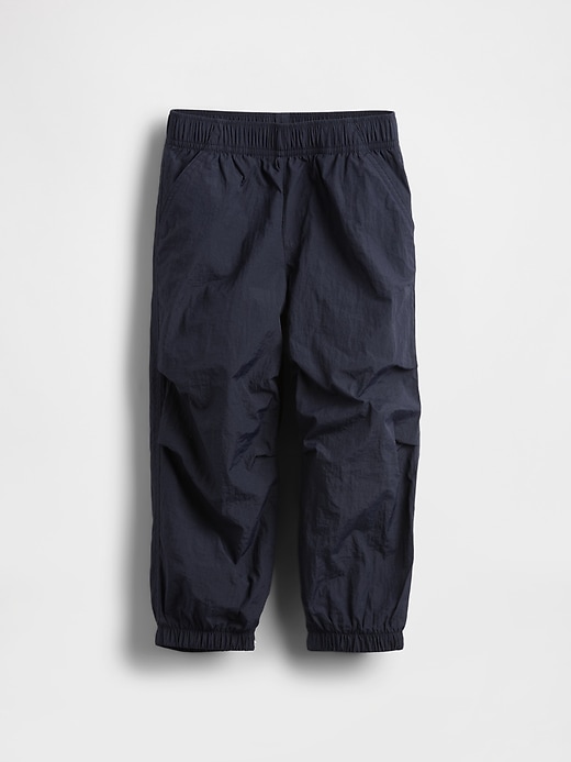 Image number 1 showing, Baby & Toddler Lined Parachute Joggers