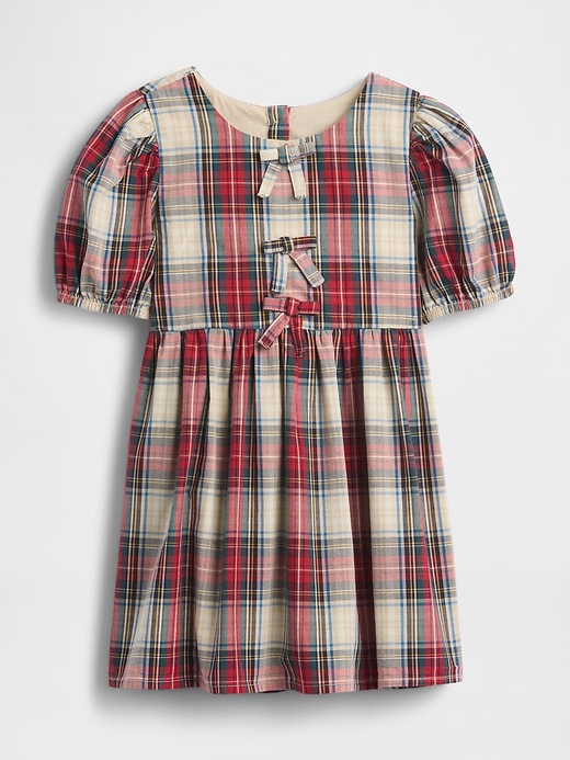 Image number 1 showing, Baby & Toddler Puff-Sleeve Bow Dress