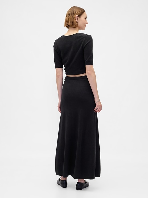 Image number 2 showing, CashSoft Maxi Sweater Skirt