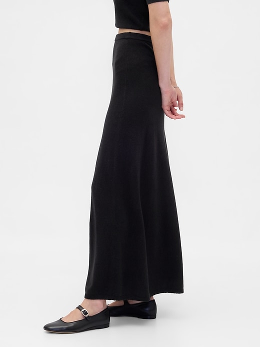 Image number 3 showing, CashSoft Maxi Sweater Skirt