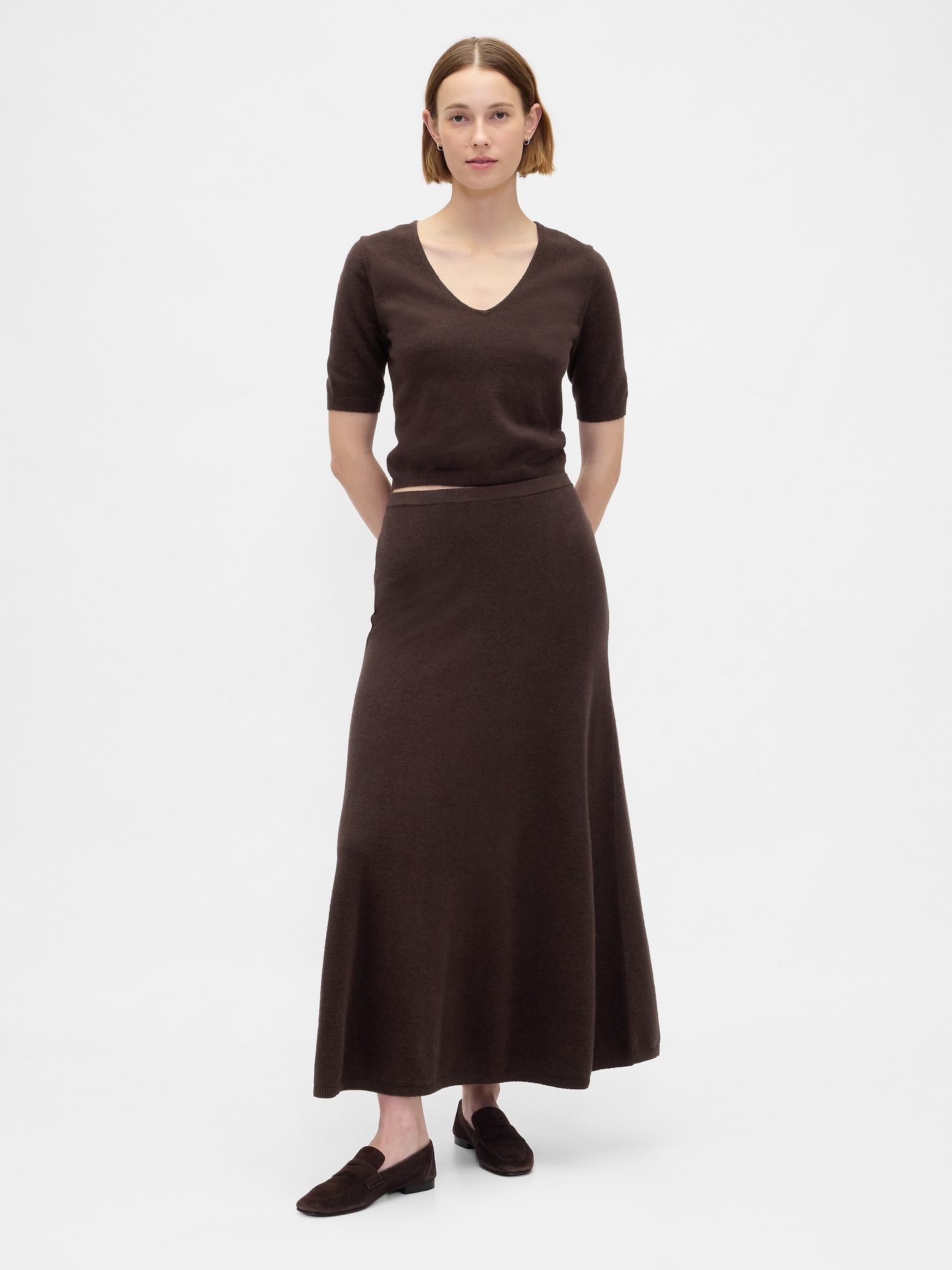 Женские юбки Gap CashSoft Maxi Sweater Skirt