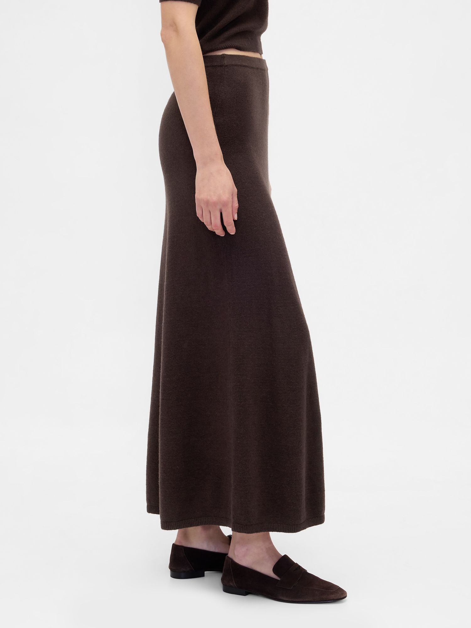 Женские юбки Gap CashSoft Maxi Sweater Skirt — фото 3