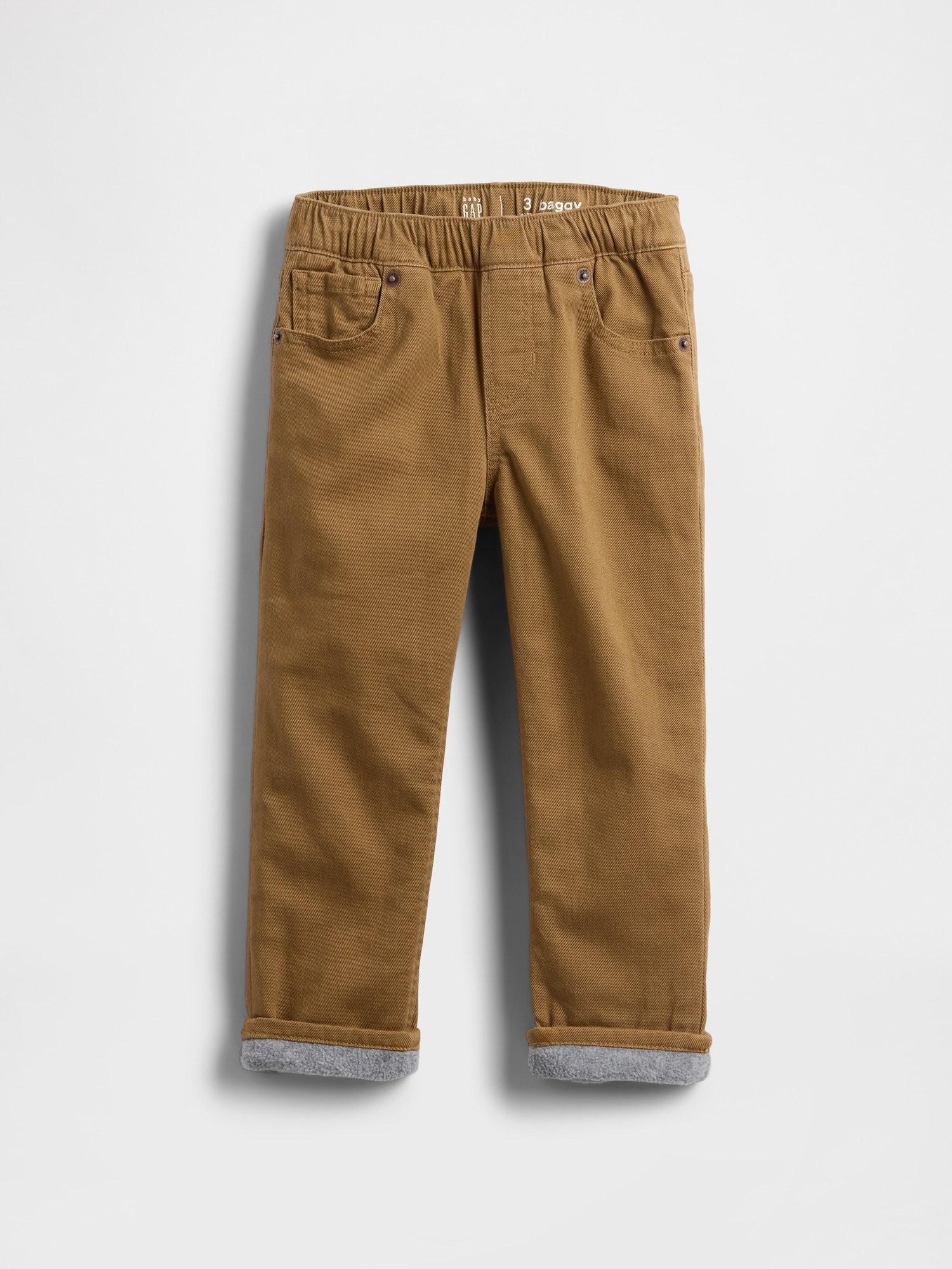 Baby & Toddler Cozy-Lined Baggy Jeans