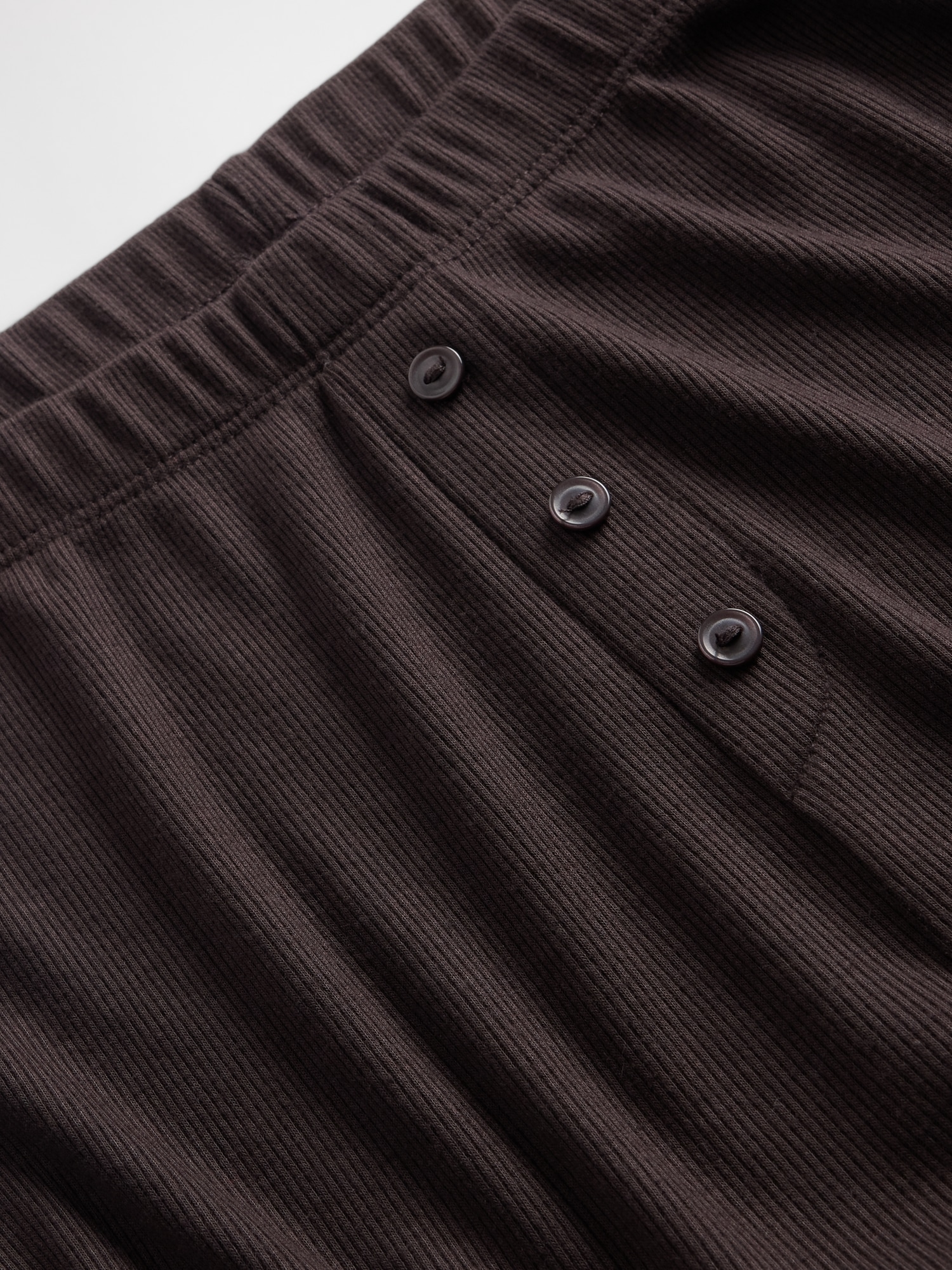 Mini Rib Wide-Leg PJ Pants