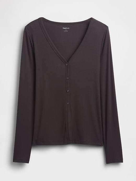 Image number 5 showing, Mini Rib PJ Cardigan