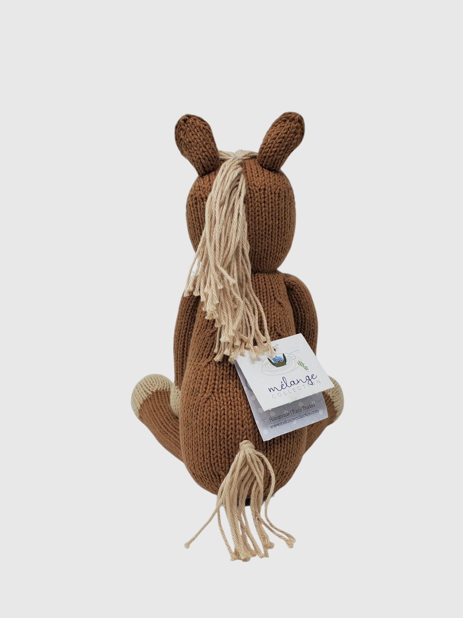 Вязаная игрушка-корги Gap, цвет: Коричневый — фото 2