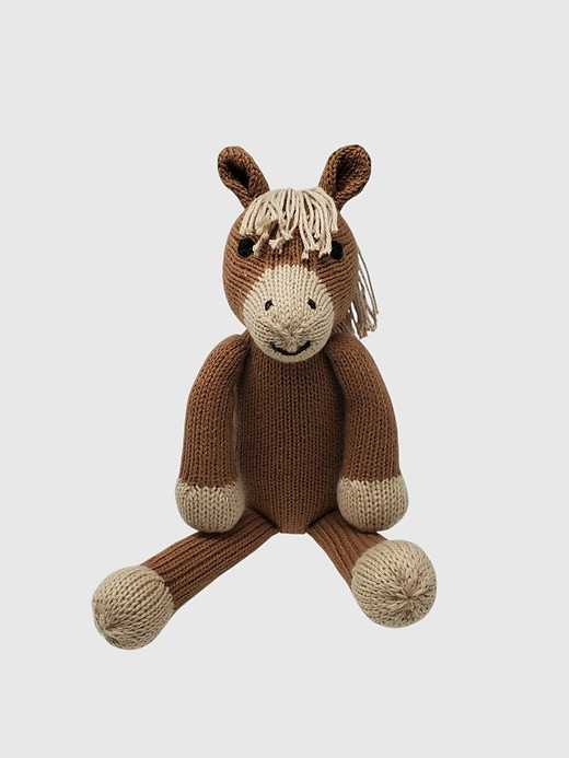 Image number 1 showing, Horse Knit Toy
