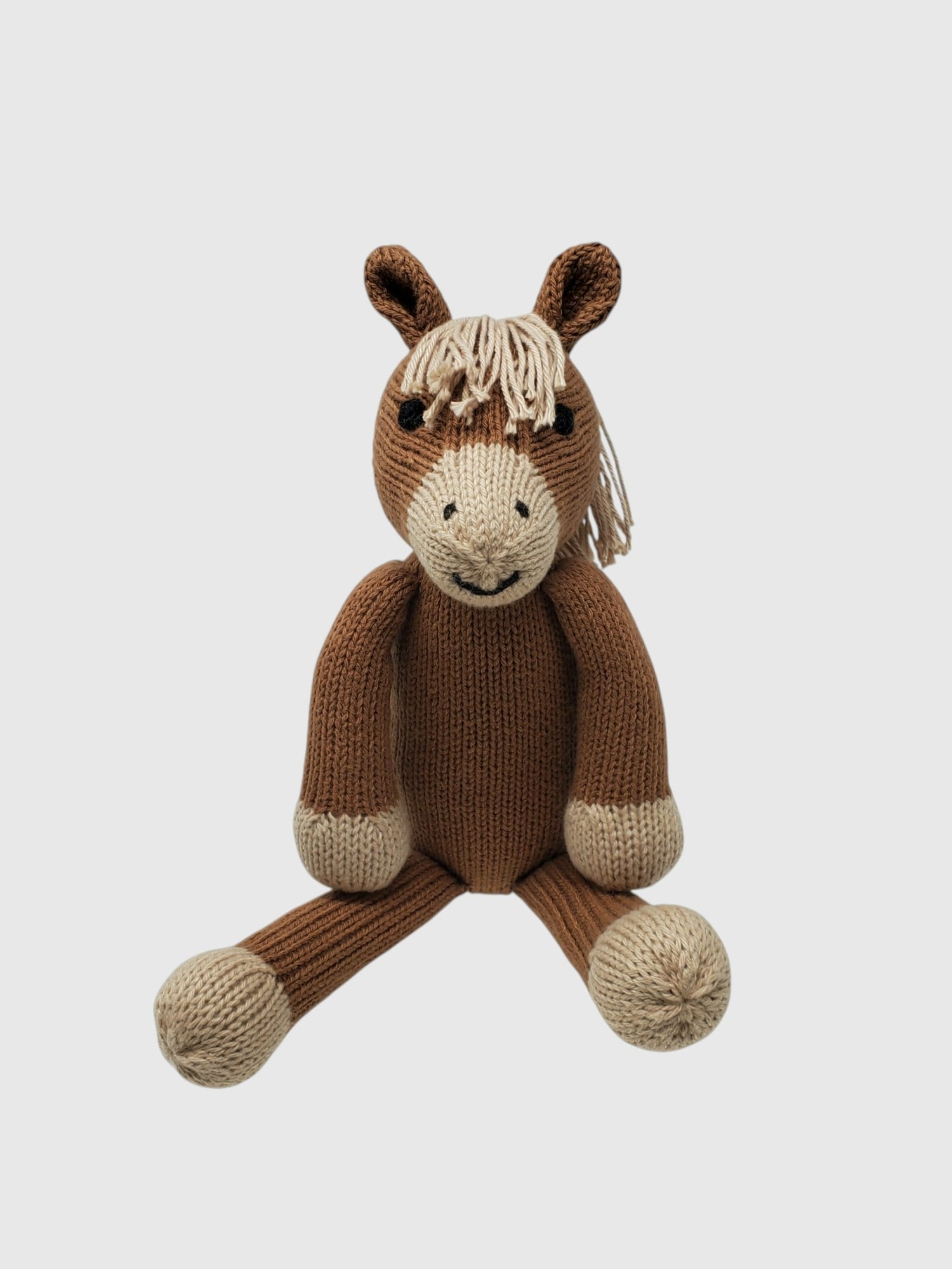 Horse Knit Toy