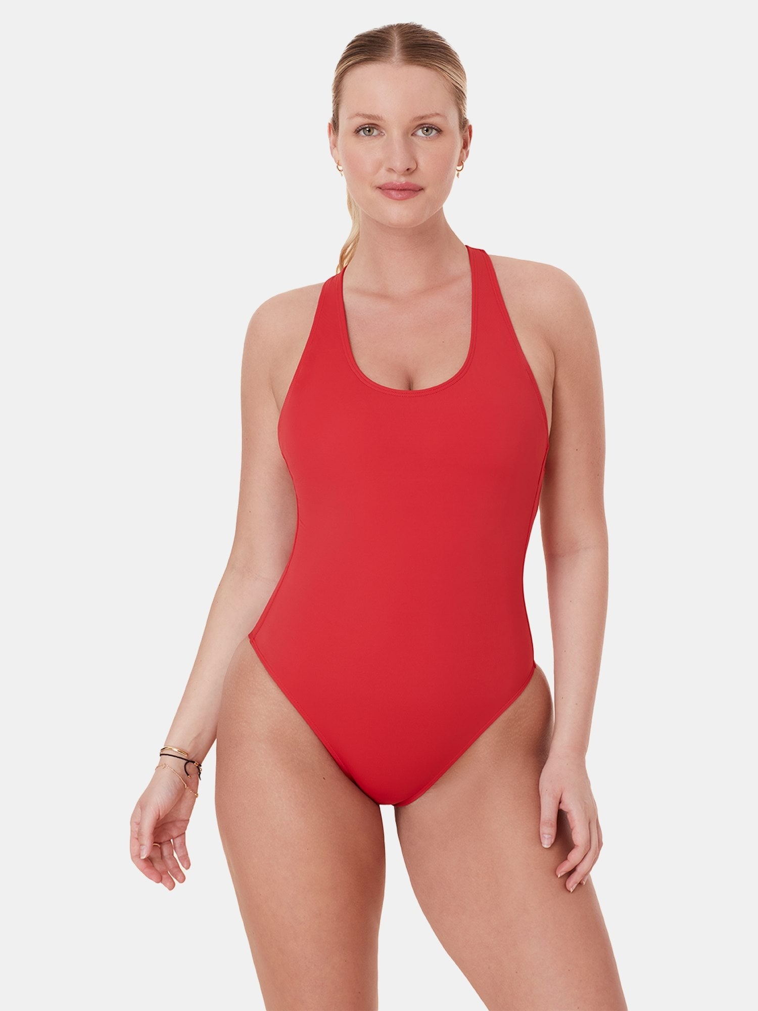 Andie Tulum Classic One Piece - Cherry
