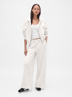 VintageSoft Baggy Wide-Leg Sweatpants