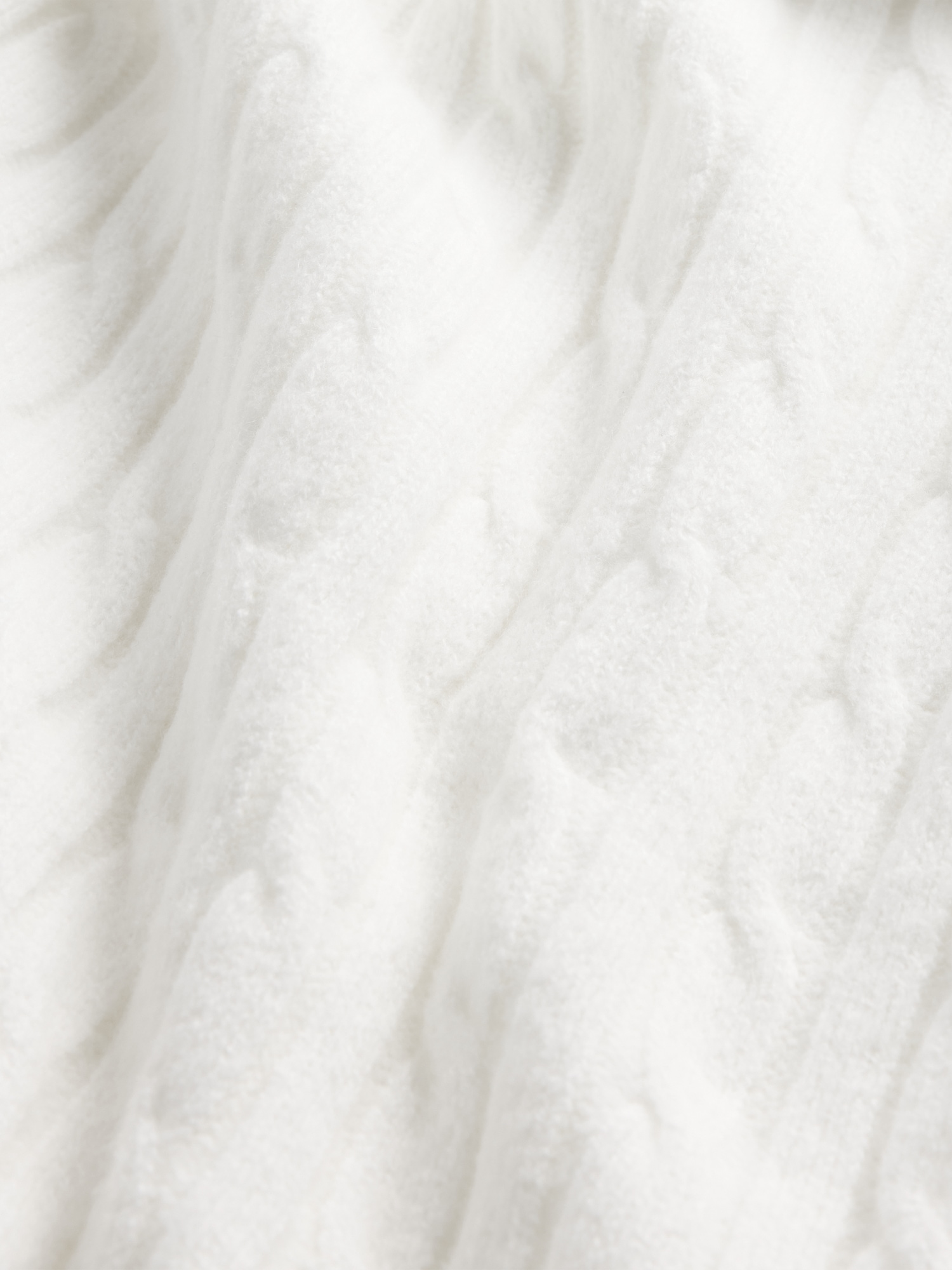 CashSoft Cable-Knit Mini Sweater Dress
