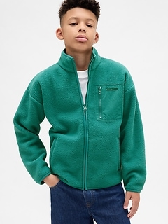 Kids Relaxed Sherpa Jacket