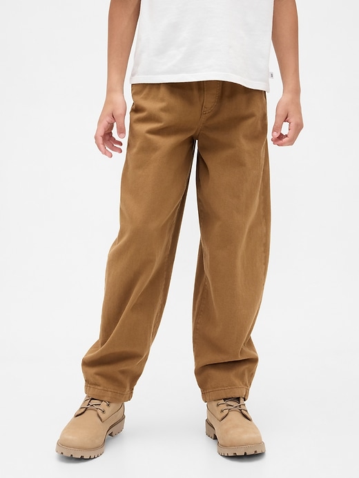 Image number 3 showing, Kids Baggy Barrel Jeans