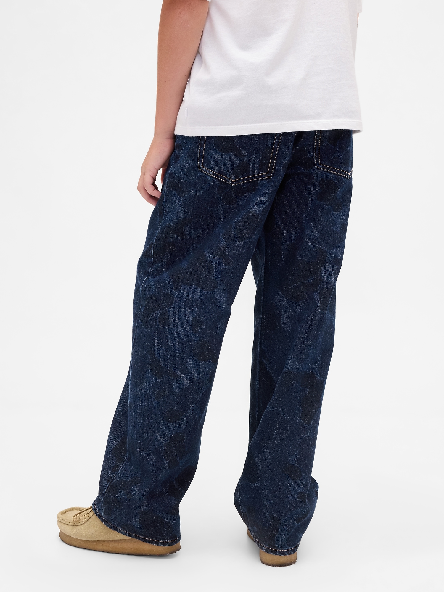Детские джинсы Gap Kids Camo Easy Baggy Jeans — фото 4