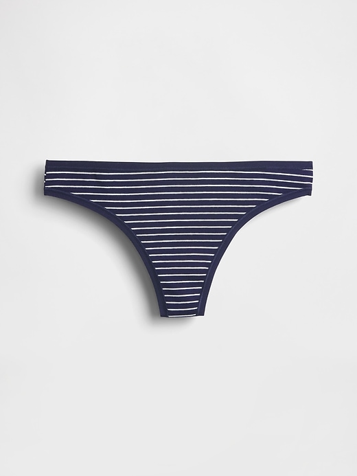 Image number 4 showing, Organic Stretch Cotton Thong