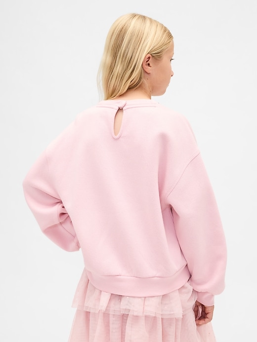 Image number 3 showing, Kids Embellished Dolman Sweatshirt