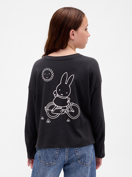 Kids Miffy Oversized Graphic T-Shirt