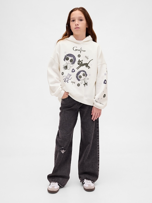 Image number 4 showing, Kids VintageSoft Graphic Hoodie