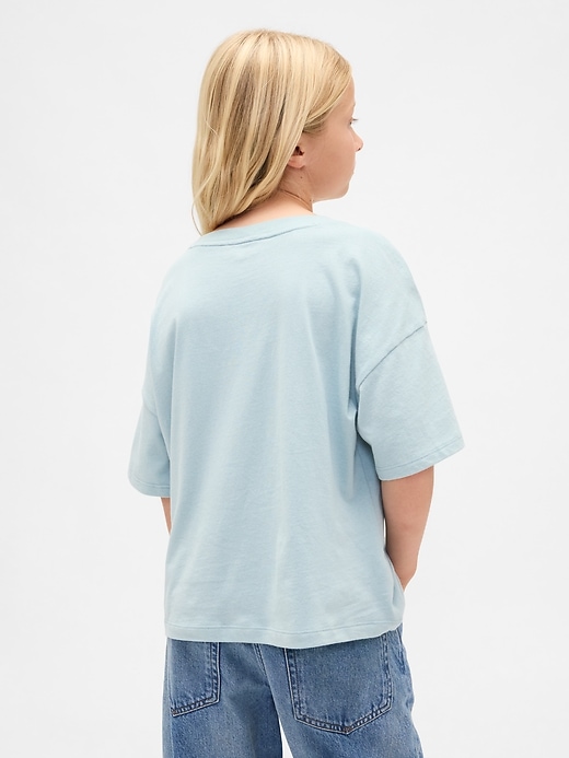 Image number 3 showing, Kids Oversized Flippy Sequin Graphic T-Shirt