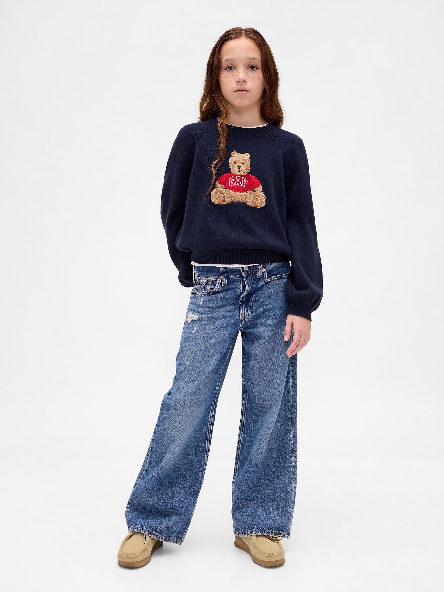 Kids Brannan Bear Logo Sweater