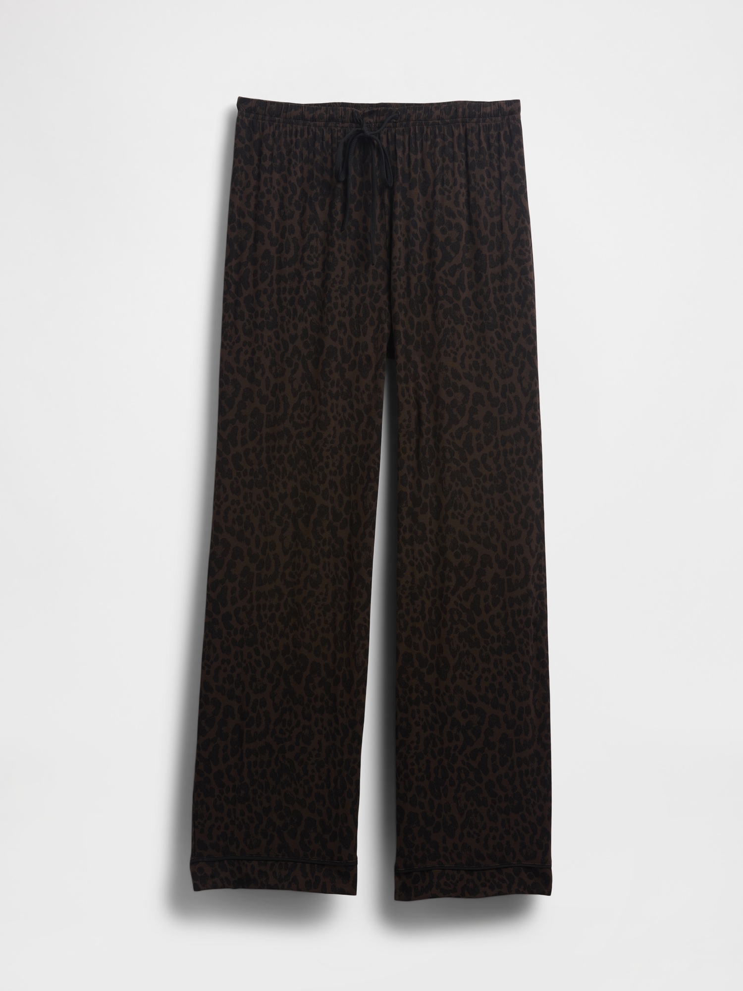 Modal PJ Pants - Leopard Brown Print