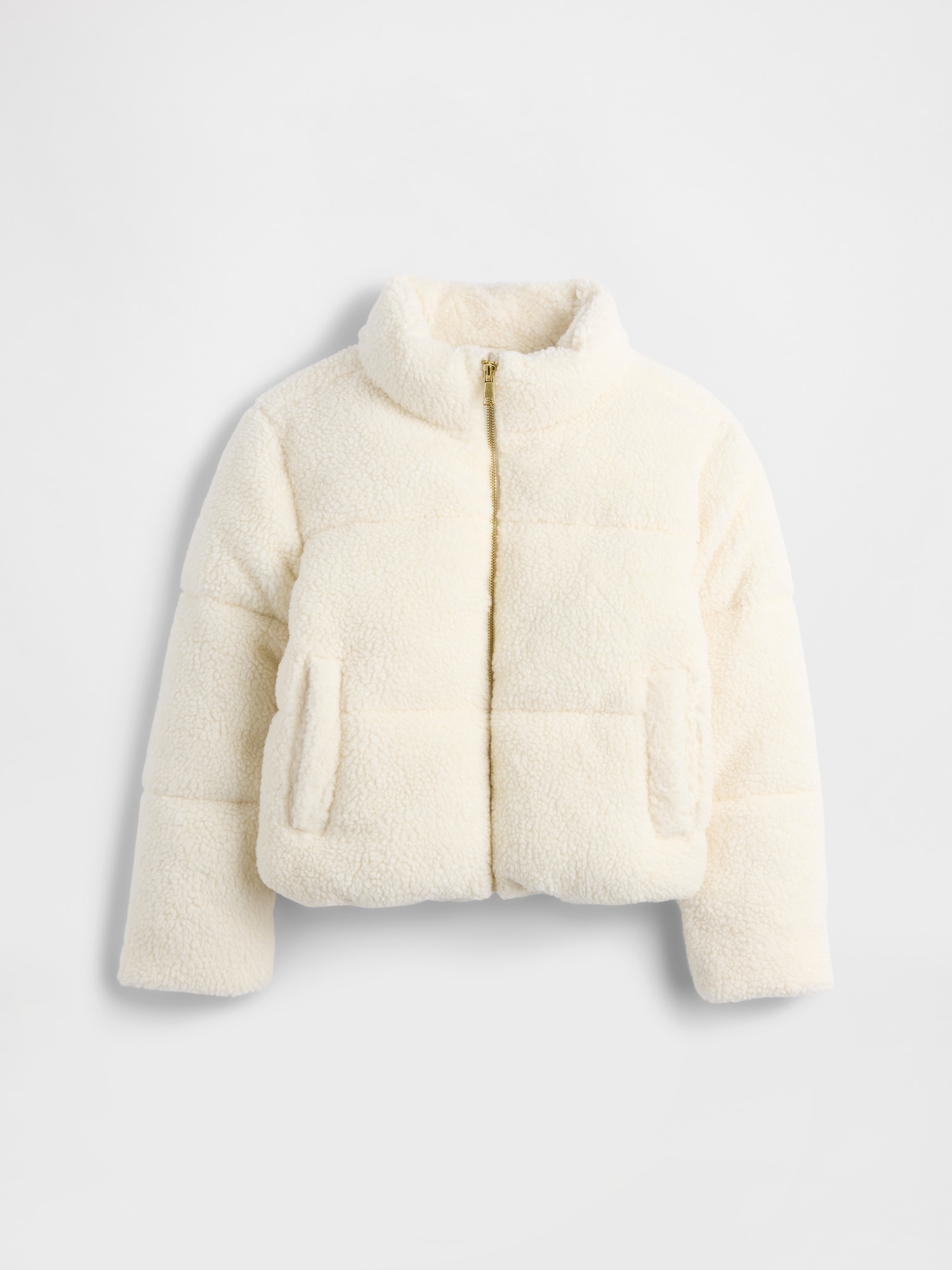 Kids Sherpa Puffer Jacket
