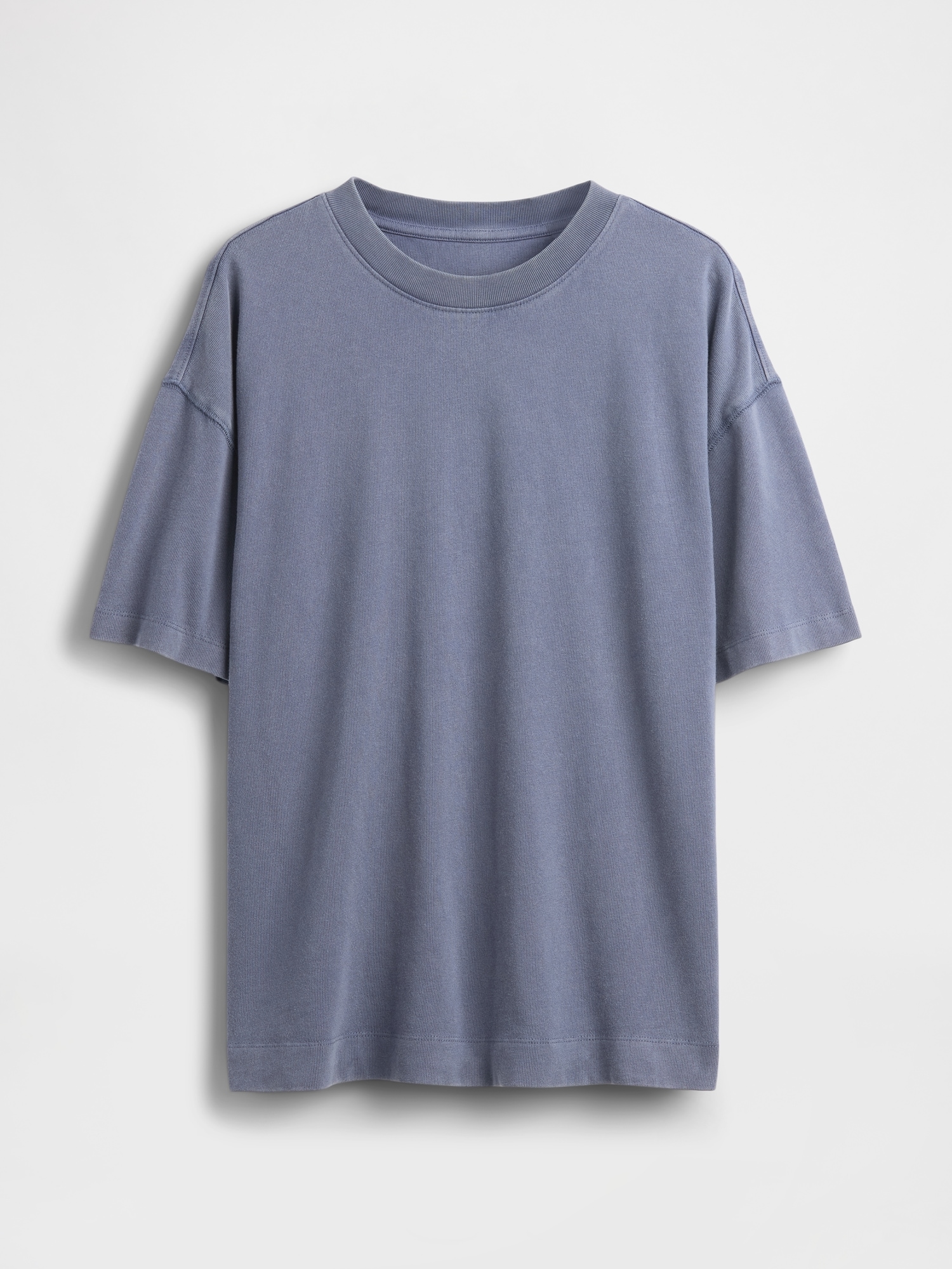 Gap Heavyweight Oversized T-shirt In Blue