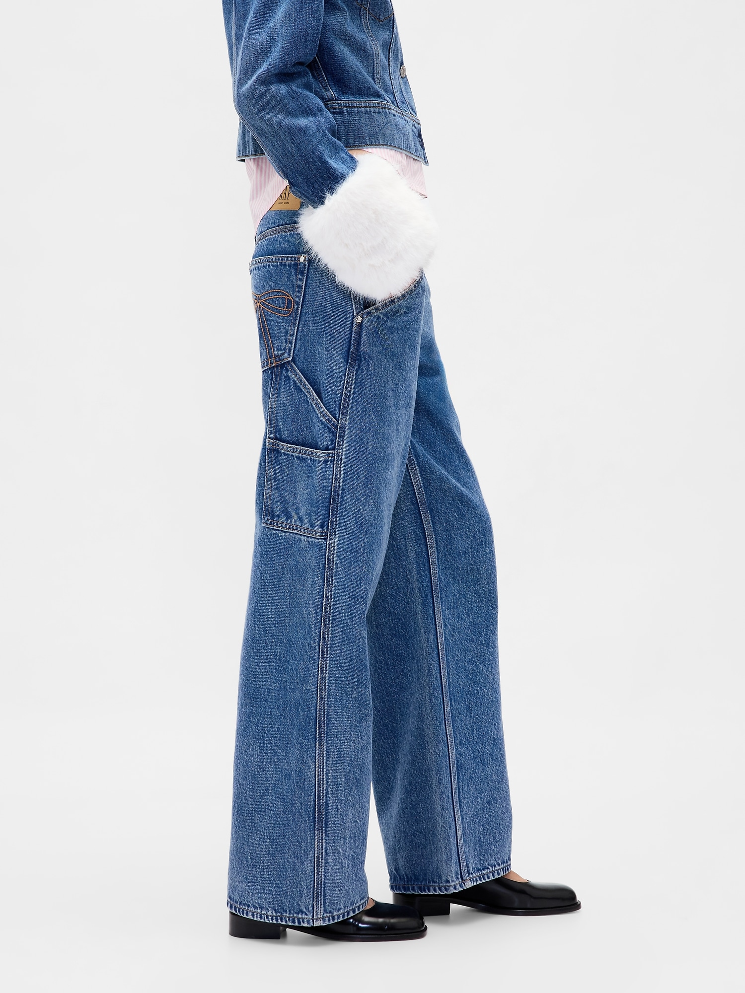 Gap × Sandy Liang Low Rise ‘90s Loose Carpenter Jeans