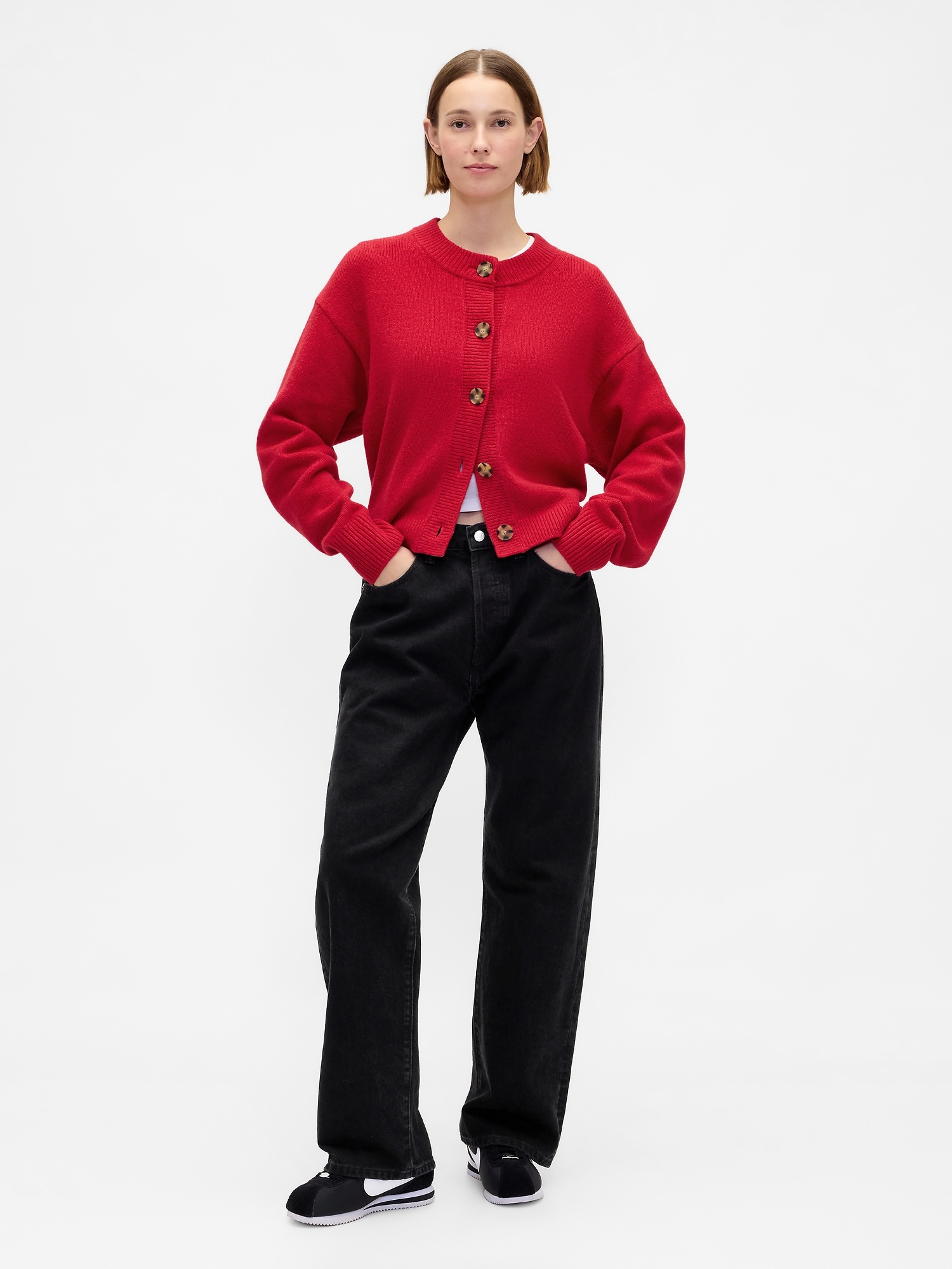 CashSoft Oversized Chunky Cardigan