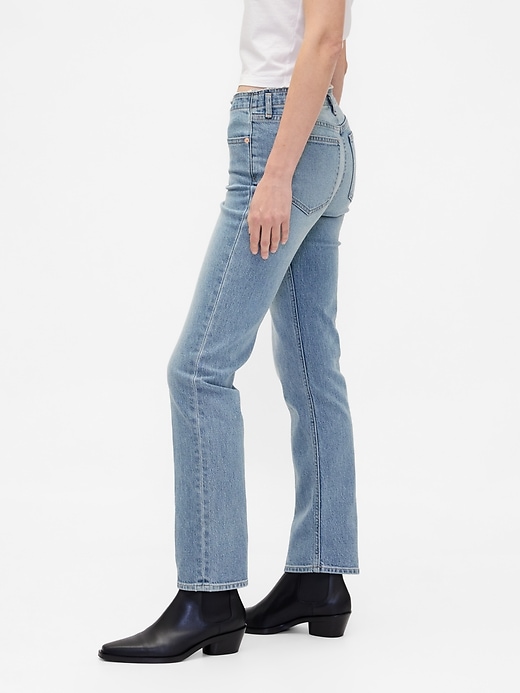 Image number 3 showing, Low Rise '90s Slim Straight Jeans