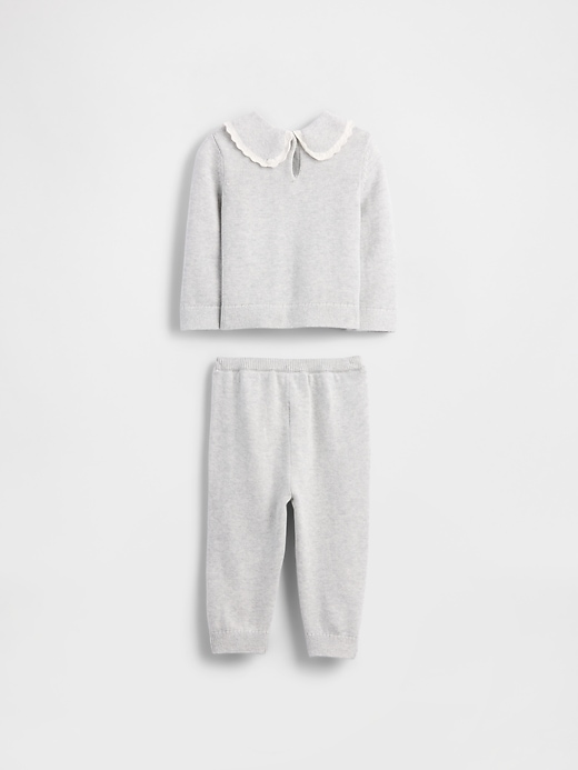 Image number 2 showing, Baby Sweater Outfit Set
