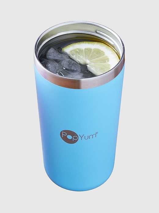 Image number 2 showing, PopYum Kids Insulated Stainless Steel Cup 2-Pack