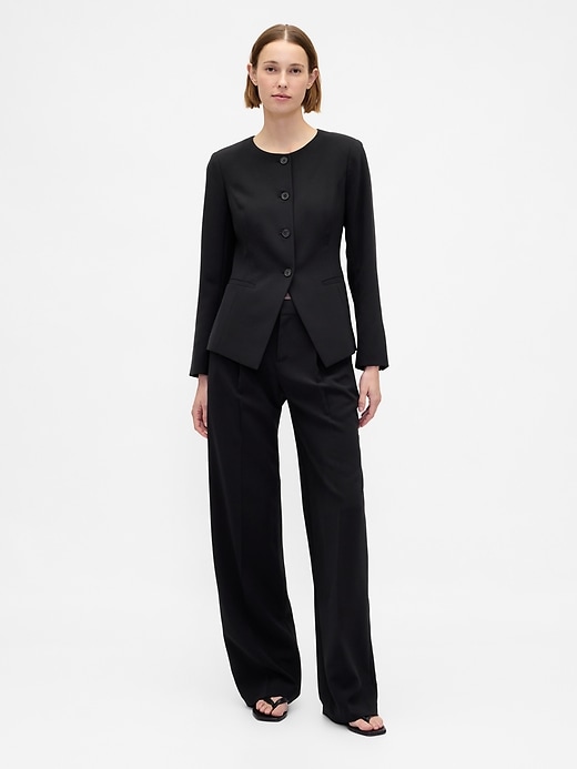 Image number 2 showing, Collarless Blazer