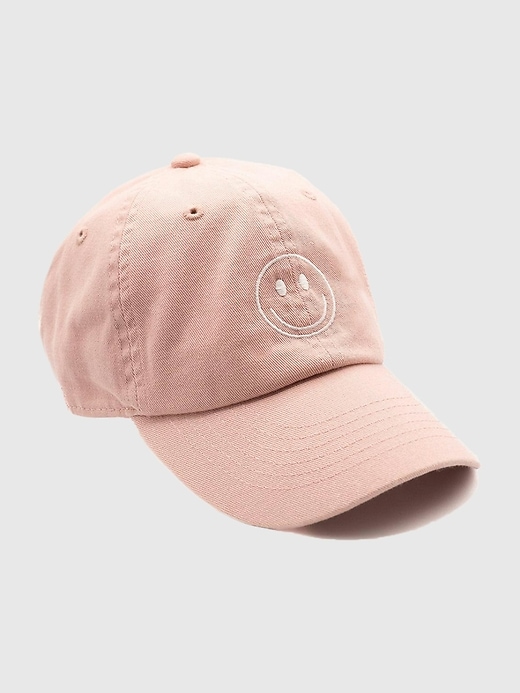Image number 1 showing, Rey to Z Kids and Toddler Smiley Face Hat