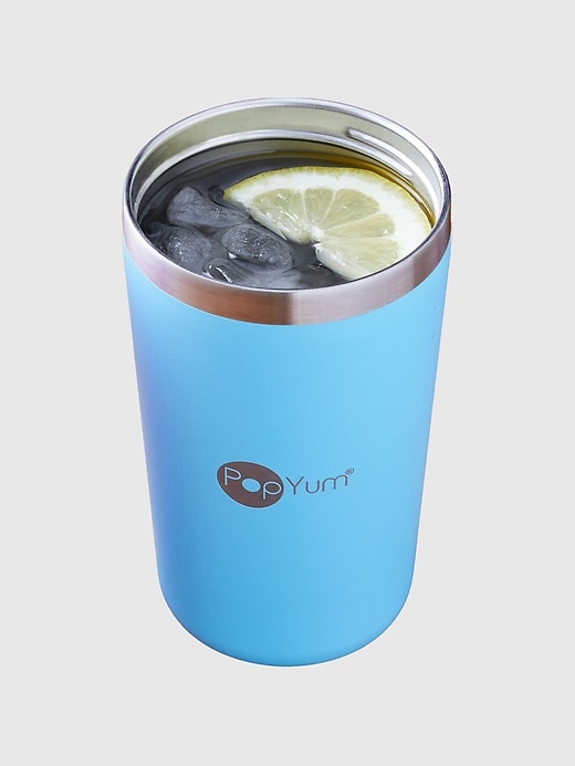 Image number 2 showing, PopYum Kids Insulated Stainless Steel Cup 2-Pack