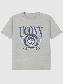 UConn Laurel Crest Graphic T-Shirt
