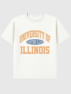 University of Illinois Vintage Fighting Illini Graphic T-Shirt