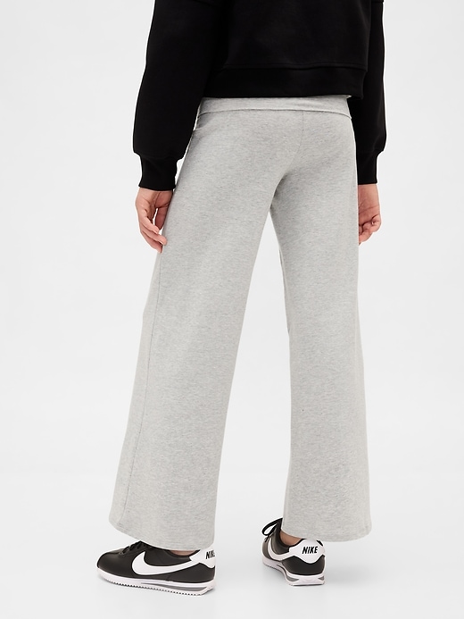 Image number 4 showing, Kids Wide-Leg Foldover Leggings