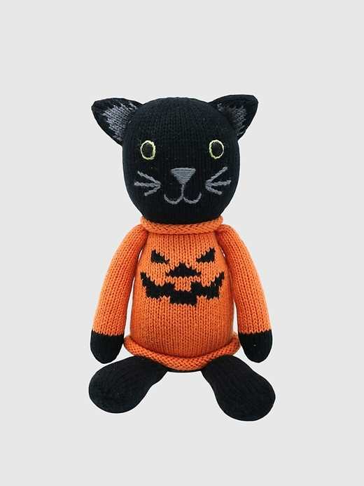 Image number 1 showing, Halloween Cat Knit Toy