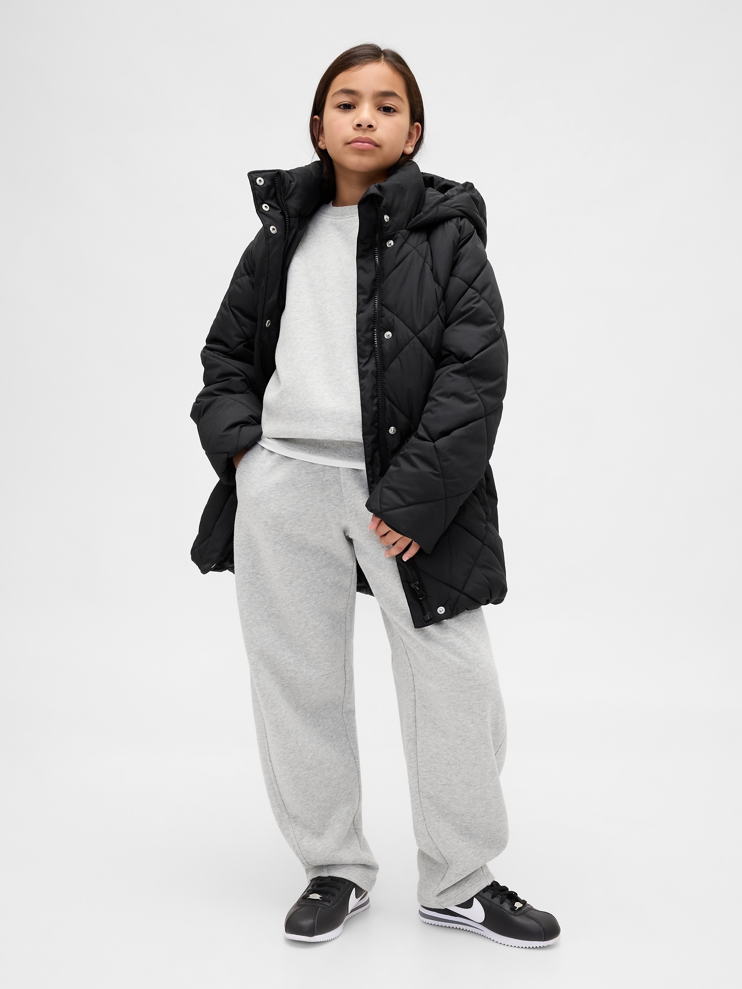 Kids Quilted Puffer Coat