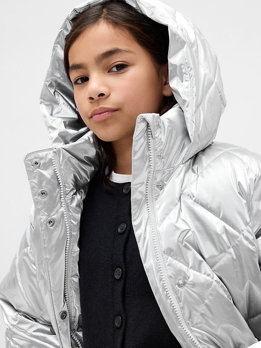 Image number 6 showing, Kids Quilted Puffer Coat