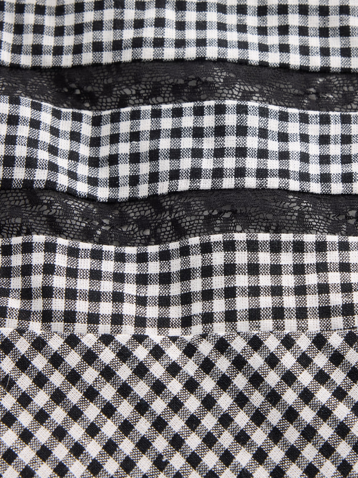 Linen-Blend Lace Inset Maxi Dress