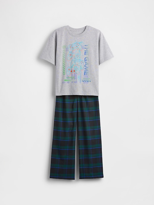 Image number 1 showing, Kids Recycled PJ Set