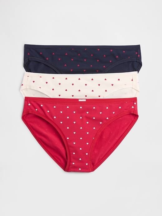 Image number 1 showing, Organic Stretch Cotton Bikini (3-Pack)