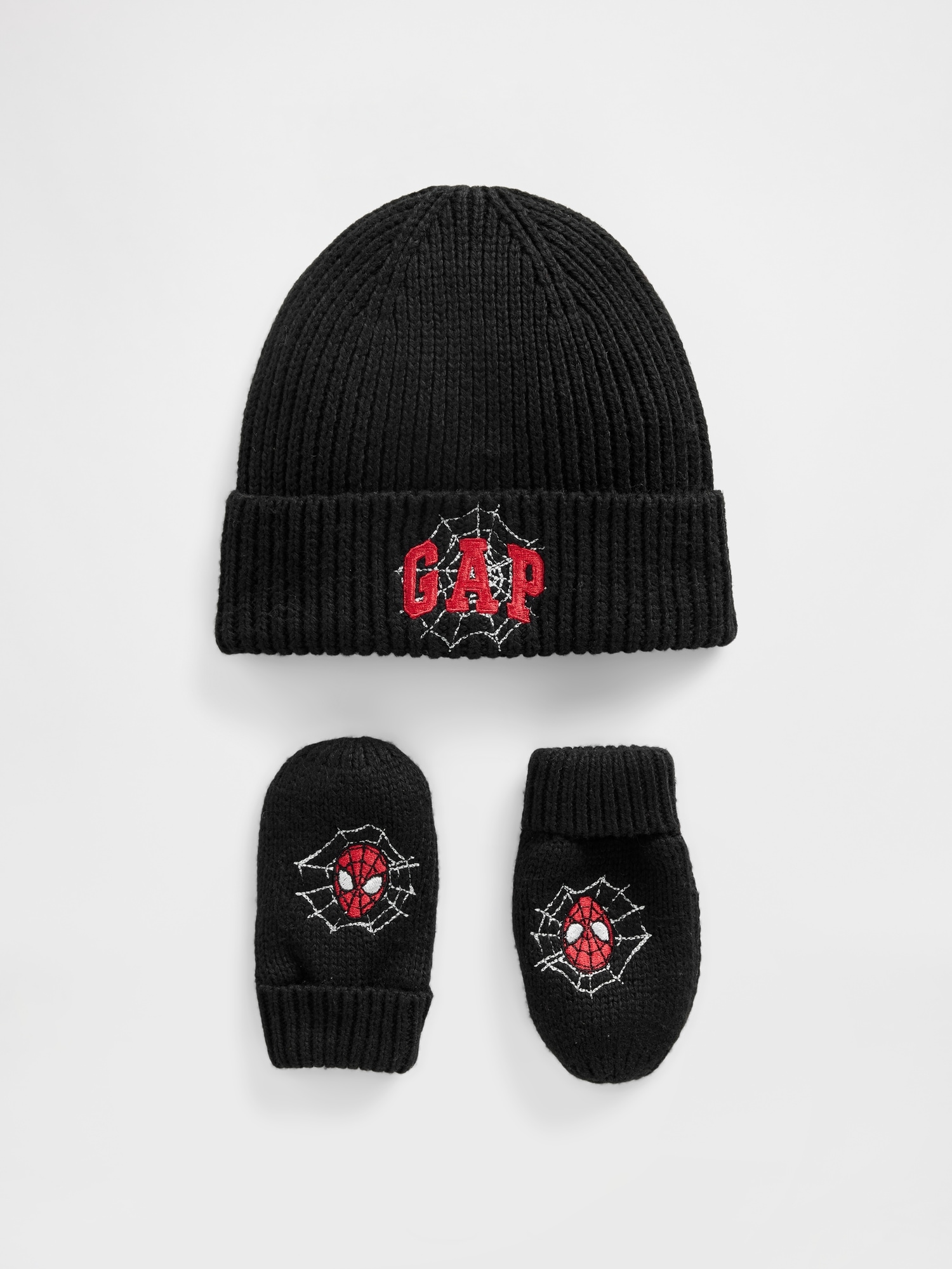 Baby & Toddler Spider-Man Logo Beanie & Mittens Set