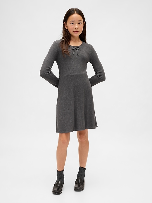 Image number 1 showing, Kids Softspun Rib Dress